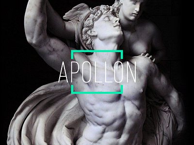 APOLLON - Webdesign on behance apollon brand brand agency branding greece inspiration statue ui ux uxui web webdesign