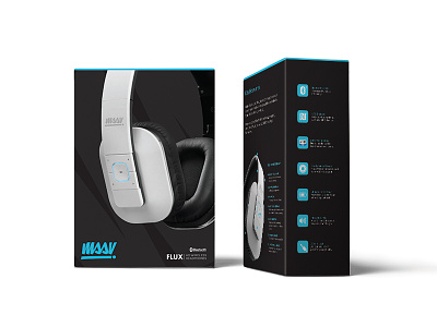 Flux Headphones Packaging headphones music packaging wireless