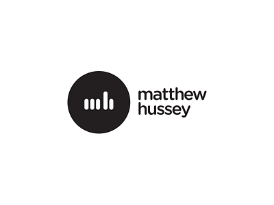 Matthew Hussey branding graphic design identity logo logomark logotype simple