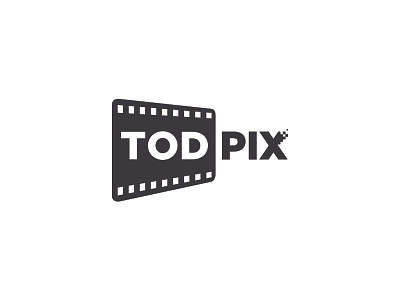 Todpix Logo design graphic design identity logo movies