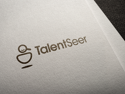 Talent Seer Logo firm identity logo recruiting search talent