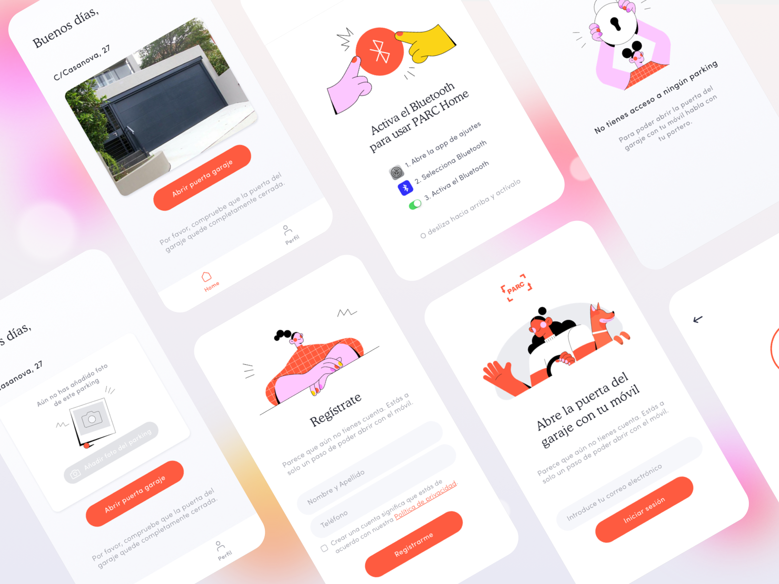 App - Open with your phone by Sara Utgés on Dribbble