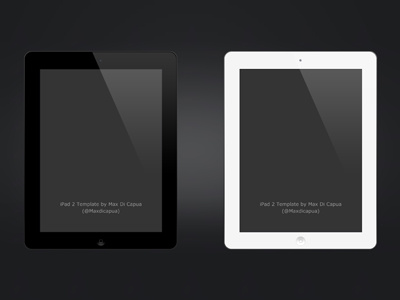 iPad 2 PSD apple free ipad ipad 2 psd
