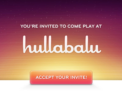 Invite Email Header button call to action cta email header hullabalu invite