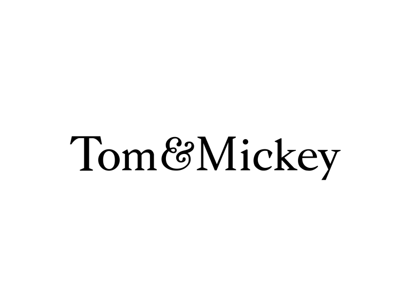 Tom & Mickey Logo Animation 2d animation 2d logo animation after effects animation 2d animation morph bowtie gif lettering logo logo animation gif logo animtion logo design logo gif logo morph morph motion graphics tie tom mickey