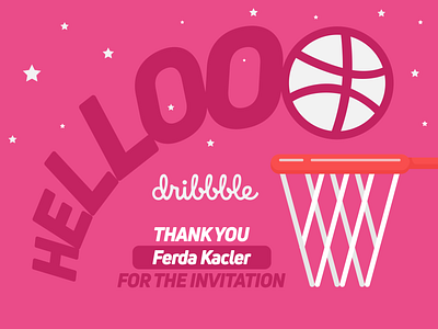 Hello Dribbble