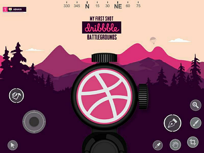 DRIBBBLE PUBG