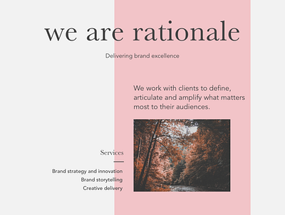 We are rationale - page concept bold colors coming soon coming soon page landing page concept landing page design