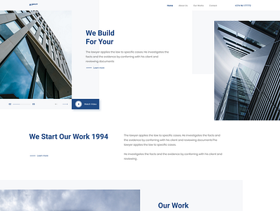 Architecture architect architectural design architecture behance build building construction design dribbble landing web webdesign