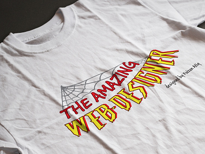 The Amazing Web designer t-Shirt