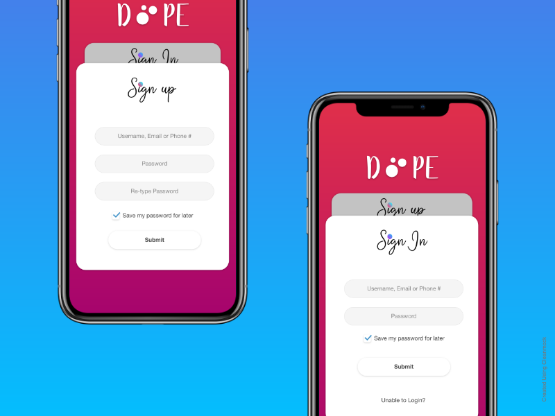 Sign In / Sign Up Concept Design app design mobile app design login design sign in clean design ui user interface user experience flat design adobe xd