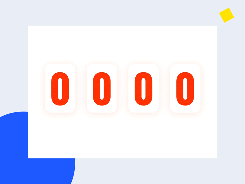 Autoanimate Counter by Faizan Atiq on Dribbble