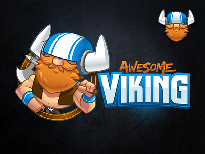 Awesome Viking - Cartoon Identity Pack