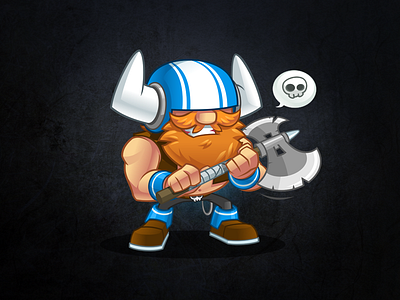 Awesome Viking Mascot Pack cartoon identity cartoon logo cartoon viking character design game character hero character identity pack mascot mascot design viking viking games viking mascot