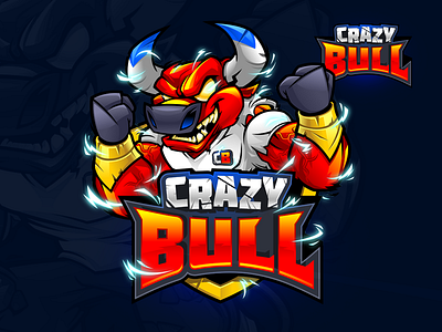 Crazy Bull - Energy Drink Mascot