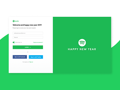 Spotify Login Page