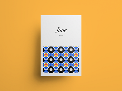 June, Kaleidoscope Pattern