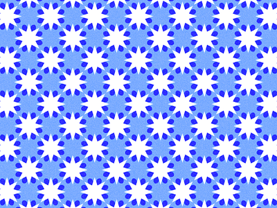 Blue Wrap illustration pattern