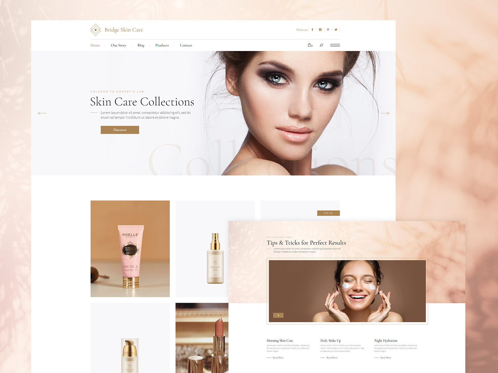 Cosmetics by Svetlana for Qode Interactive on Dribbble