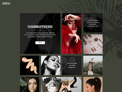 Estelle Metro Showcase clothing ecommerce fashion fashion blog fashion brand fashion shop lifestyle model agency modeling shop style woocommerce wordpress theme