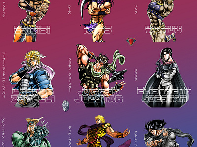 Jojo's Bizarre Adventure - Star Platinum by Victor Le on Dribbble