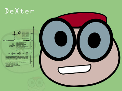 Dexter cartoon css css character css3 dexter