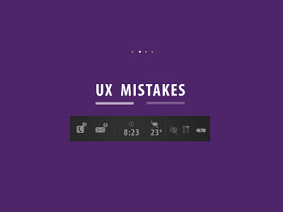 UX Mistake