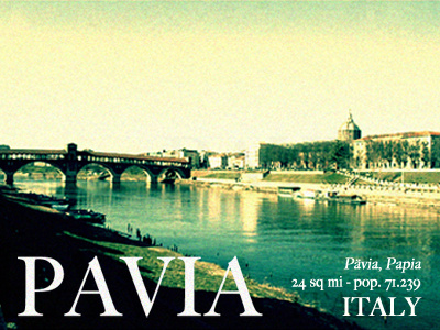 Pavia, Italy italy pavia retro