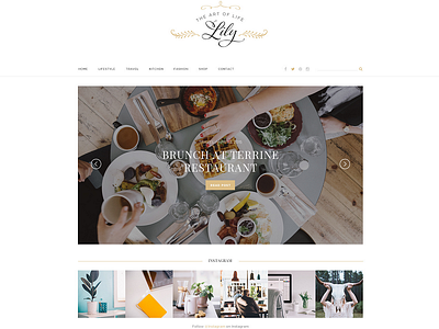 Lily - Blog WordPress Theme