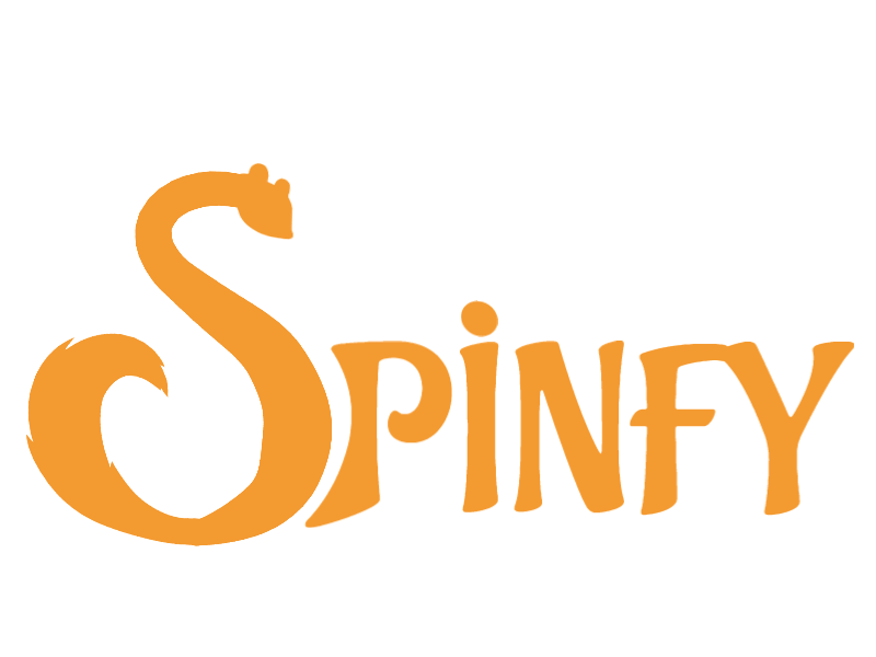 SPINFY LOGO ANIMATION animal animation animation 2d ermine logo mascot motion spine2d weasel