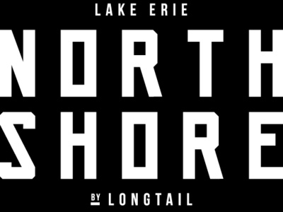 North Shore - Block Letter branding design logo typography
