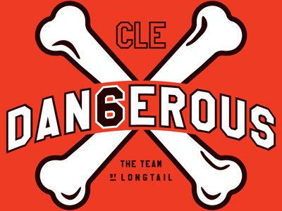 The Team Shop - Dangerous branding design illustration print design sports typography vector