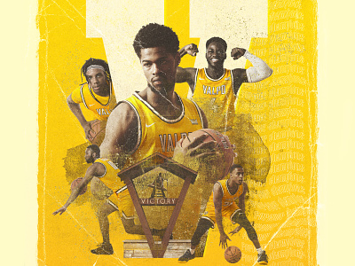Valpo Athletics design concept for 2020-2021 athletic athletics basketball collegiate design graphic design photoshop poster sports university