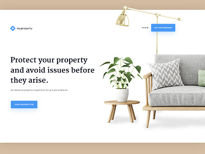 Property management website - Alternative billboard apartment inspection inspection report property property inspection property management rental renting saas ui