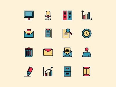 Office Icon business corporate creative filled filled outline icon icon set icon sets iconic iconography office outline work