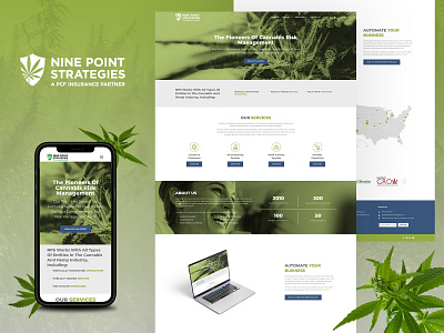Nine Point Strategies Website Design/Development design ux web web design web development