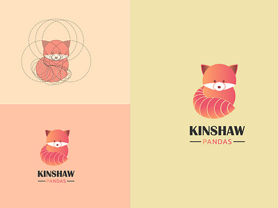 KINSHAW / LOGO DESIGN animation branding branding and identity cartoon logo design flat flat design golden ratio logo graphic design illustration illustration logo logo animal logo design minimal logo vector