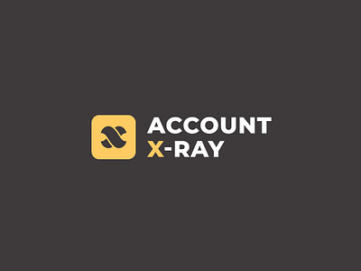 Account X-Ray branding branding and identity design flat flat design flat 2d geometric graphic design icon animation icon app icon artwork icondesign logo logo design minimal logo minimalist design minimalist logo minimalist logo design modern app design modern art x logo