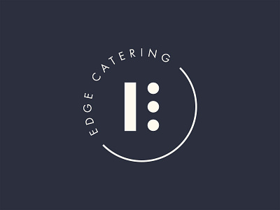 Logo Concept for Catering Company branding catering e logo logotype monogram symbol