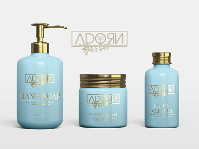 Adorn Cosmetics branding cosmetics design gold illustrator logo logo design mockup