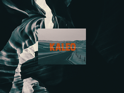 Kaleo Part 3 branding design design art graphics logo typography