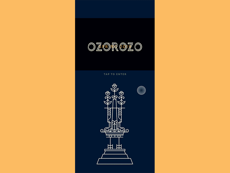 OZOROZO // Art Gallery and Shop adobe xd app concept dribble fineart graphic design playoff print gallery shop