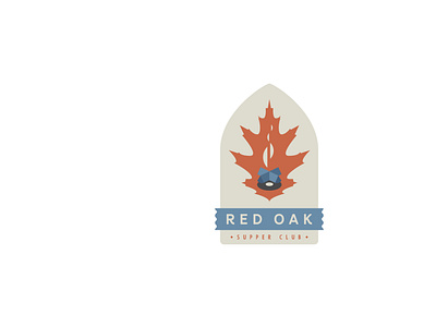 Red Oak branding branding design design logo logo design vector