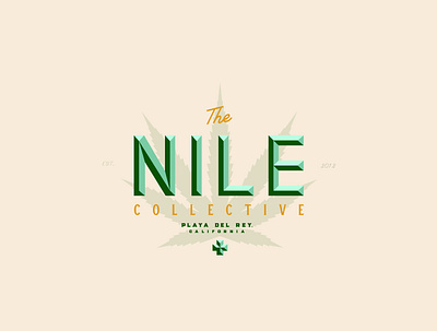 Nile branding branding design cannabis cannabis branding cannabis design cannabis logo design logo logo design vector