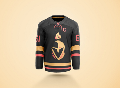 Vegas Golden Knights redesign branding branding design design hockey logo logo design