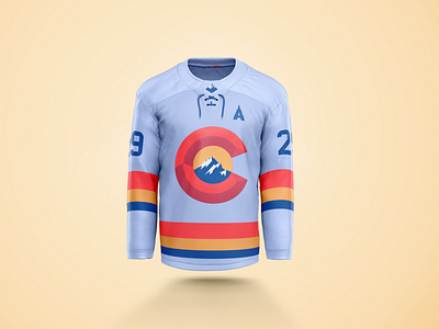 Colorado Avalanche jersey redesign