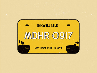 Inkwell Isle plate