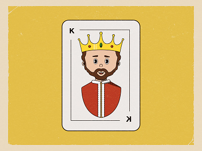 King Winnell Card! autumn card card design cards character crown game gold illustration jewels king old weekly warm up