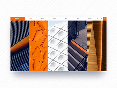 Wilmër - Construction Theme animation arhitecture branding building clean company construction modern orange portfolio qode qode interactive theme ui ux wilmer wordpress