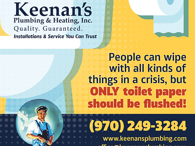 Keenan's Plumbing Facebook Ad